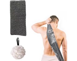 Peeling handdoek, peeling douchehanddoek, Ecovia peeling douchehanddoek, Ecovia peeling handdoek, 1 stuk