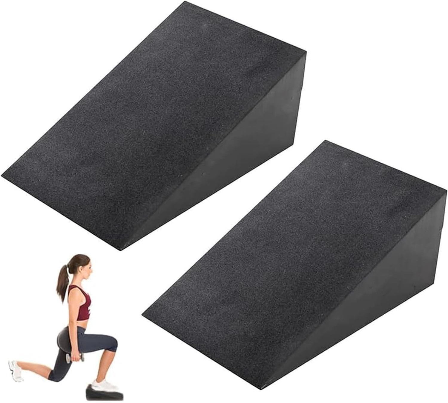 Yoga mat set met verstelbare kniehoek, ideaal voor kniebuigingen en deadlifts, verbeter je trainingservaring