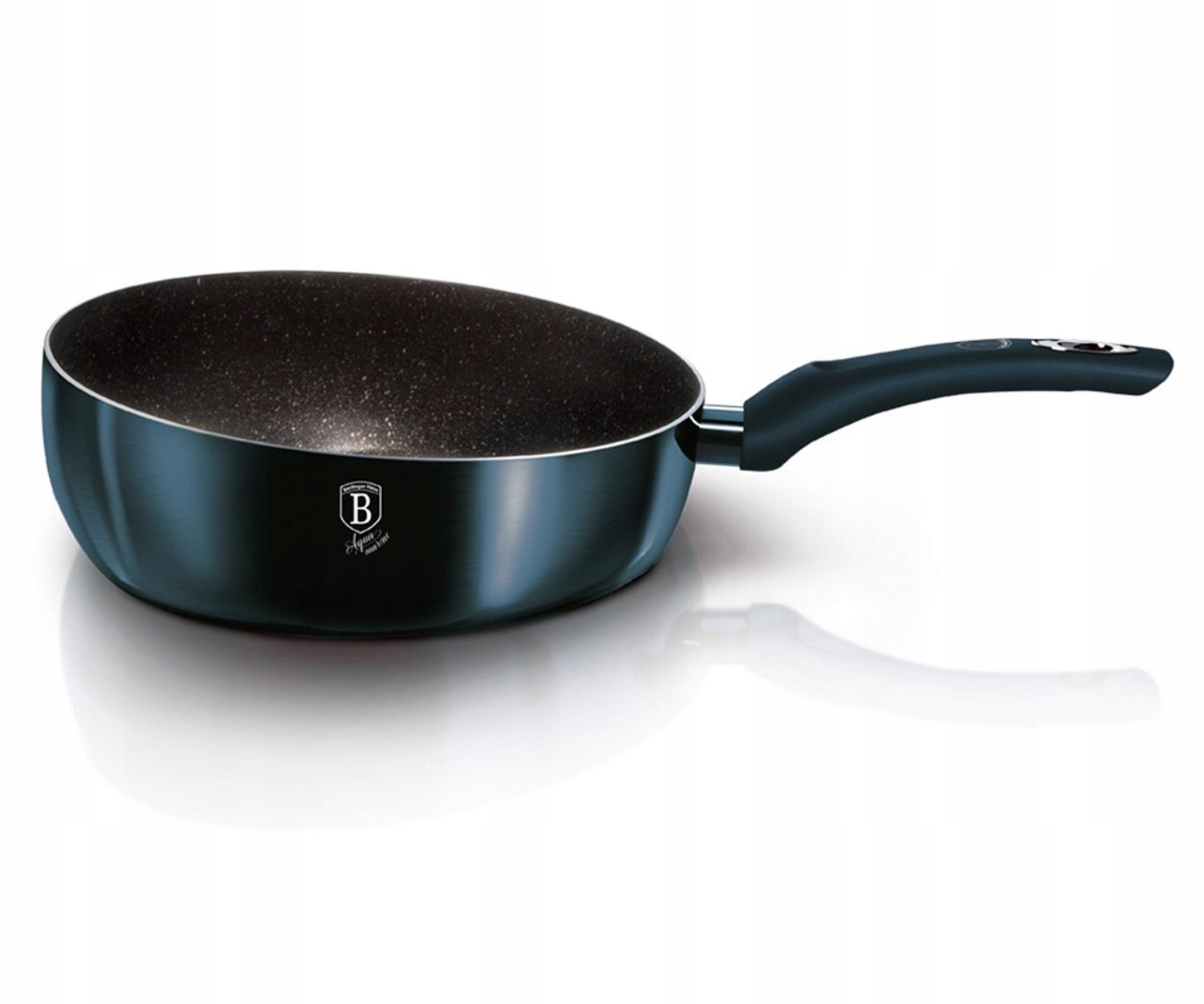 Berlinger Haus Wok Pan 26cm - Flip Design, Granit Coating