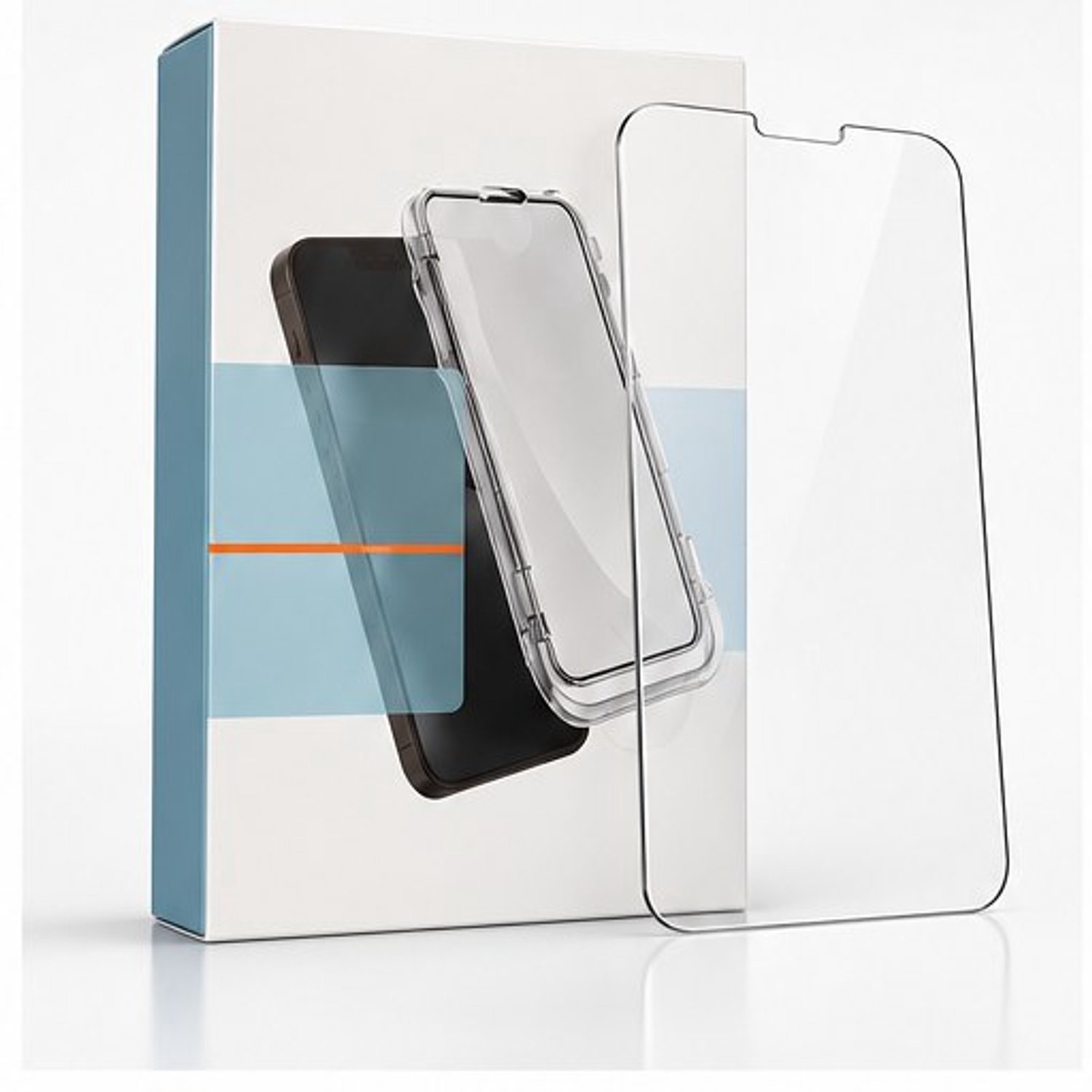 Eisenz - Screenprotector geschikt voor iPhone 13 Pro Max - Beschermglas van Gehard Glas - 6D HD Full Glass - Tempered Glass - Met Installatiehulp