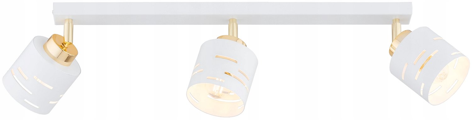 Vox Plafond Lamp - Wit Goud Metaal, E27 Fitting
