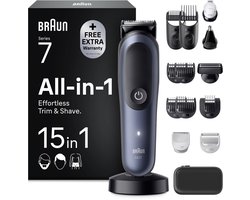 Braun All-in-One Series 7 AIO7580 Style Kit – Baardtrimmer - Tondeuse - Gezichtstrimmer en Lichaamstrimmer in 1