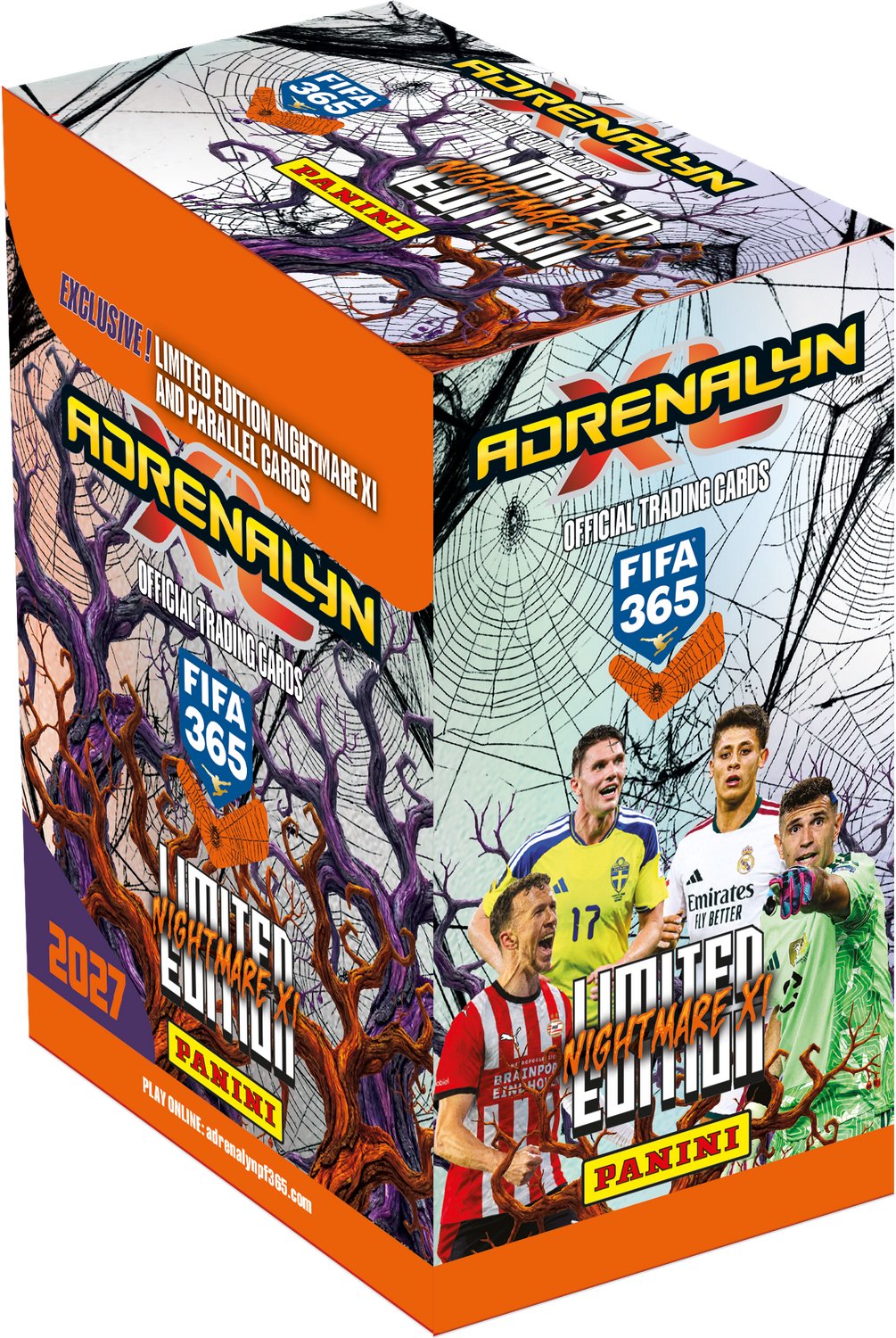 Panini TCG | Adrenalyn XL FIFA 365 26/27 Nightmare Pack | 10 Voetbalkaarten | Exclusieve Limited Edition Kaart
