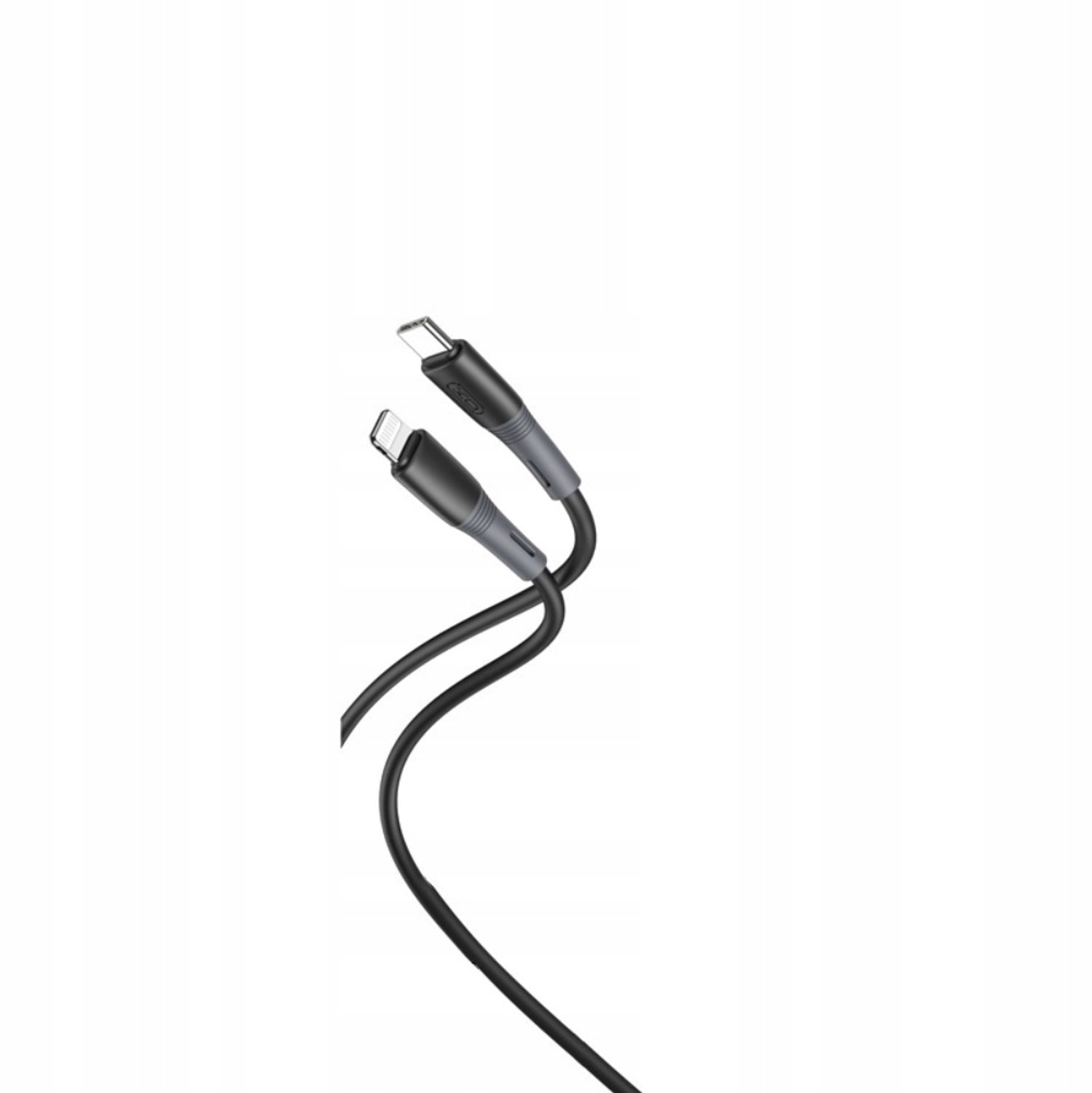 XO NB-Q226A USB-C naar Lightning Kabel 1m 27W Zwart