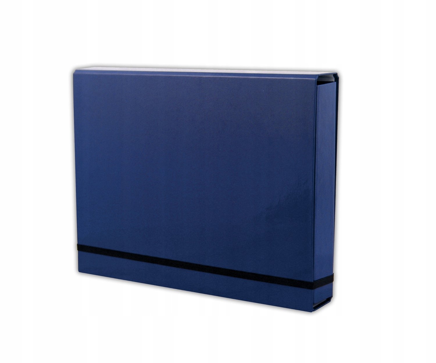 Penmate Luxe A4 Map met Elastiek - Donkerblauw