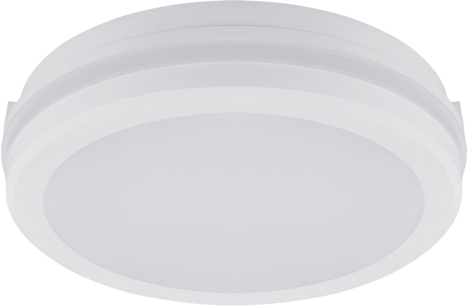 HETMAN - LED Plafondlamp - Keuken, Woonkamer, Badkamer - Ø200 mm - Aanpasbare wattage 8/12/16W - 760 / 1160 / 1480 Lumen - CCT Aanpasbare licht kleuren - 2800K/4100K/6000K -Wit - Opbouw - Rond - IP65