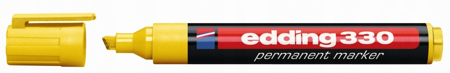 Edding Permanente Marker Geel - 1-5mm
