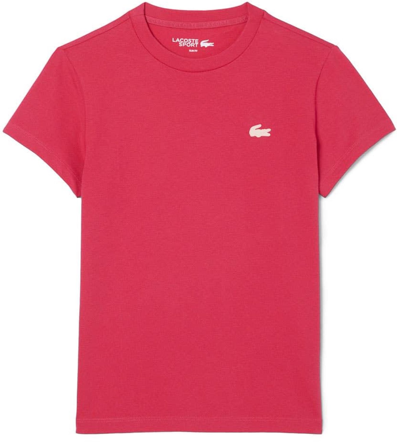 Lacoste Dames Sport T-shirt Ultra Dry Framboos Paars