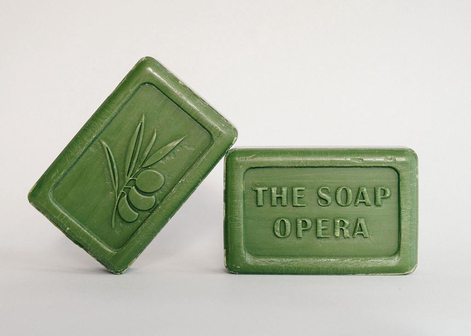 The Soap Opera - Olijfolie - 100% Natuurlijke zeep - Vegan - Handgemaakt - biologisch afbreekbaar