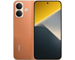 Xiaomi POCO X8 - 8GB RAM - 256GB - Orange - Enorme 8340mAh batterij met 67W HyperCharge - 6.83" 1,5K ultrahelder AMOLED-display - Gesegmenteerd patroonontwerp met robuuste afwerking