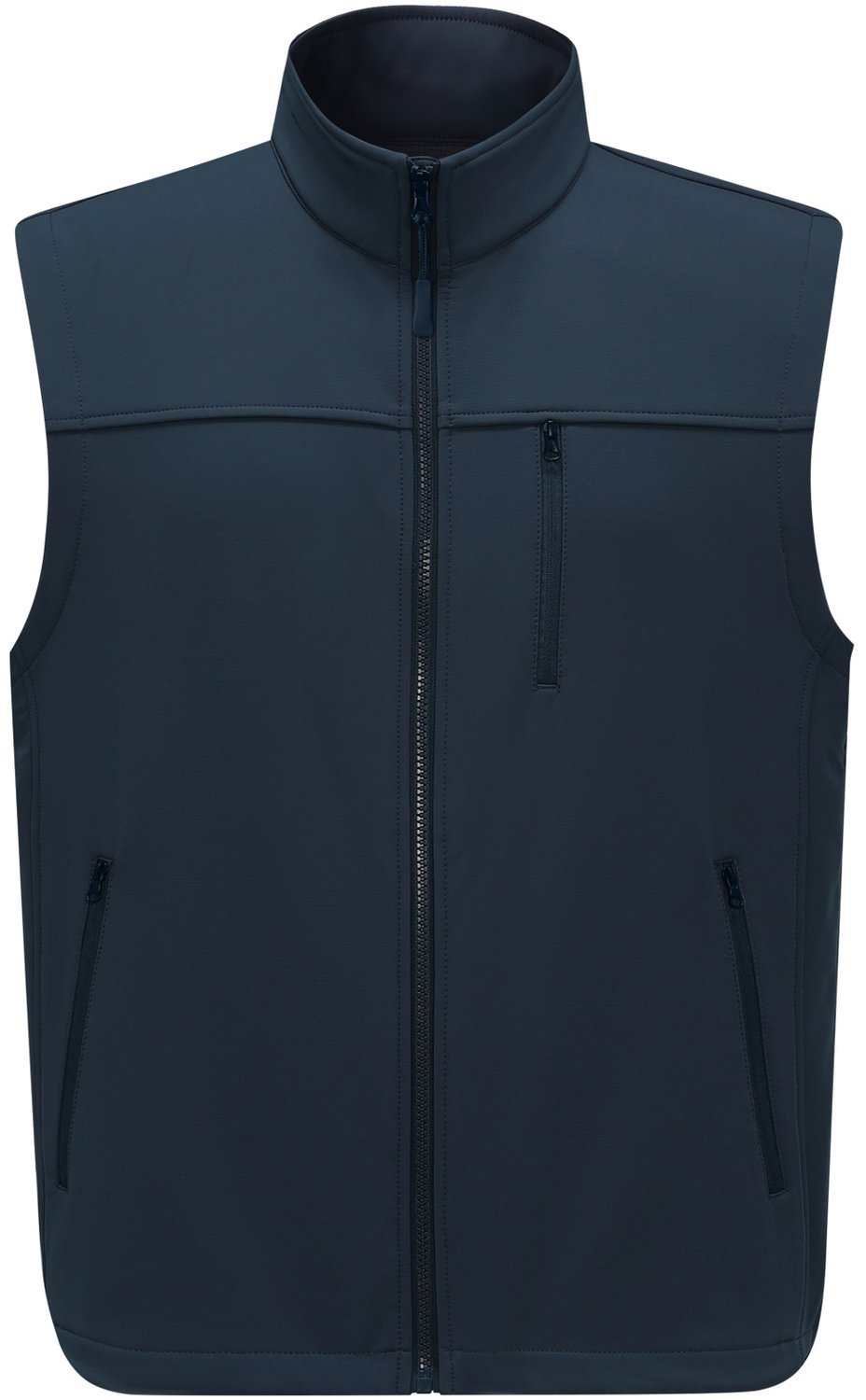 YOUTHUP Heren Outdoor Bodywarmer met Staande Kraag Warm Fleece 2XL Blauw