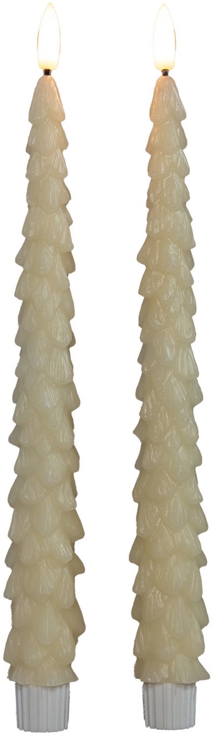 Annas Collection Dinerkaars kerstboom 27 cm ivoor Anna's Collection beige
