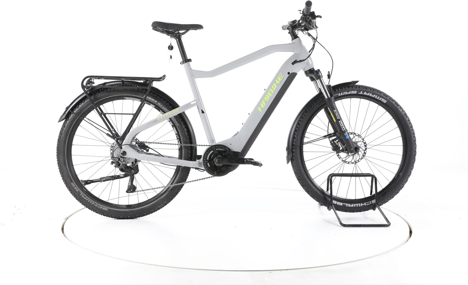 HAIBIKE Trekking 6 Elektrische trekkingfiets Yamaha Accu 630Wh 27 5 grijs Pro