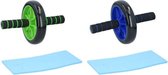 Fitness wiel - Fitness roller - Buikspieren - Buikspierwiel - Sportroller
