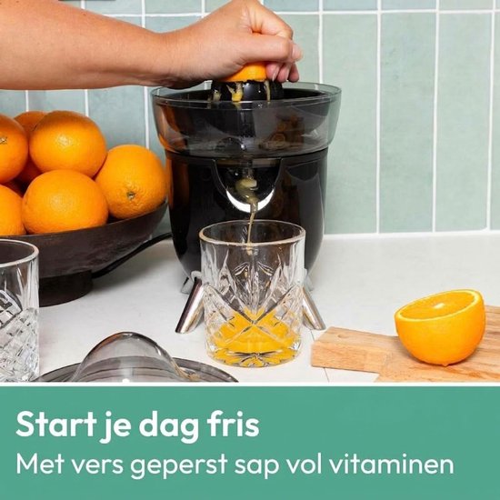 Sinaasappelpers - Citruspers - Fruitpers - Zwart van NbyMe — afbeelding 5