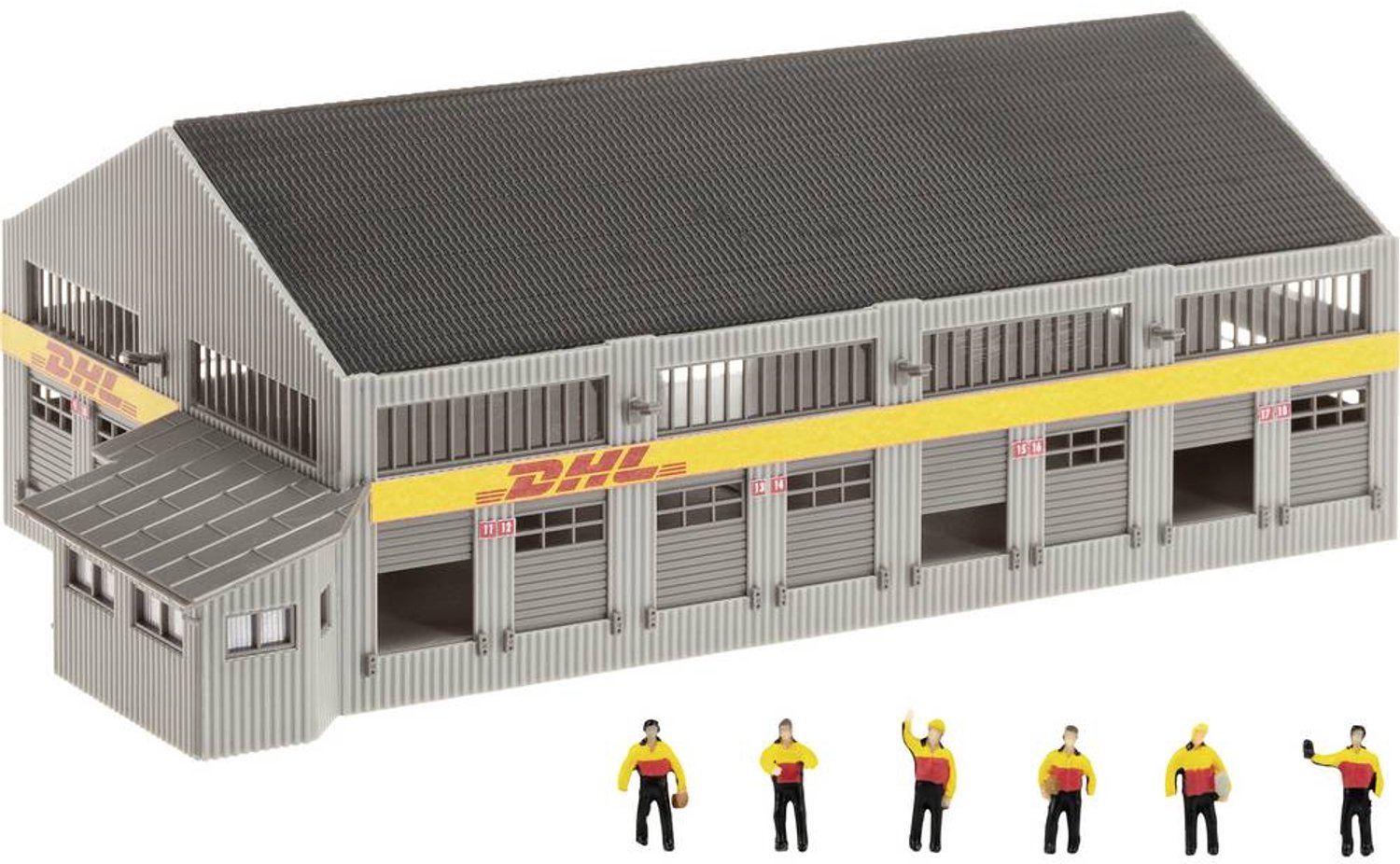Faller 231733 N Logistiek centrum DHL met figuren
