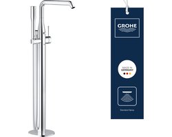 GROHE Essence Badkraan - Vrijstaand - Inclusief doucheset - Exclusief installatiedeel - Chroom