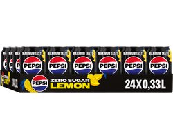 Pepsi Zero Lemon 24x33cl