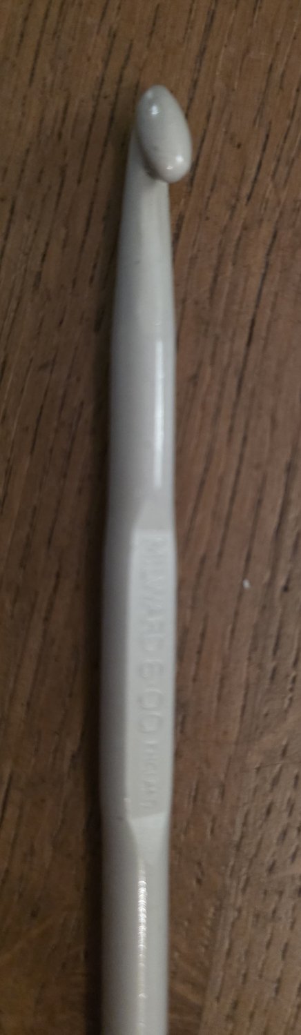 Haaknaald grijs - Milward - made in England - 5,00 - 5mm