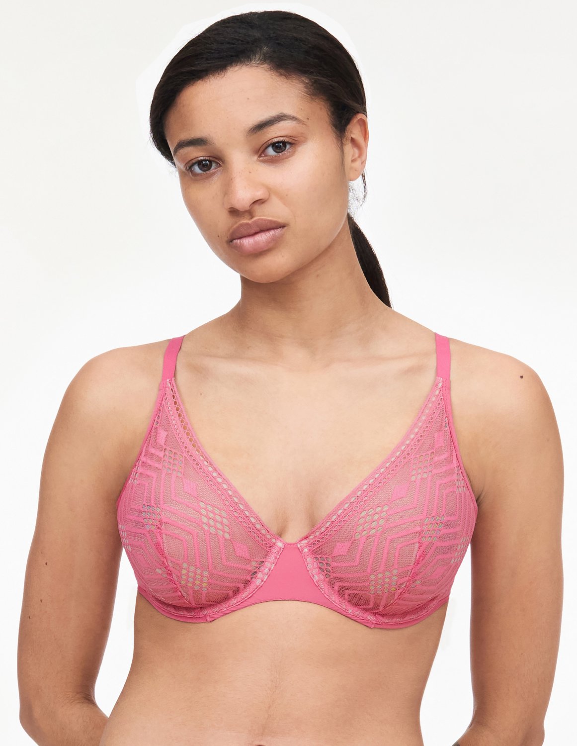 ESOTIQ Ondine Passionata - Gevoerde beha - Roze - 70D - Kant
