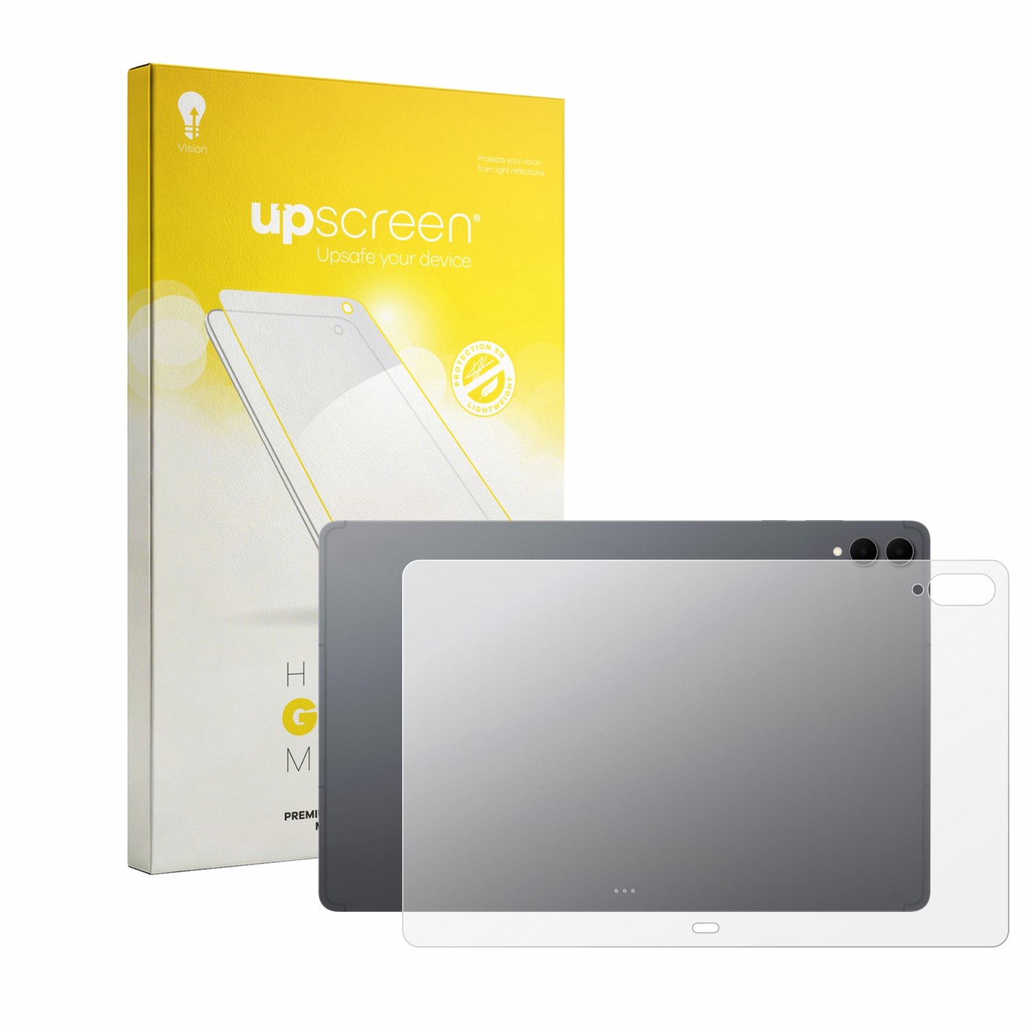 upscreen - Screenprotector voor Samsung Galaxy Tab S12 Ultra (Achterkant) - Folie Beschermfolie Beschermglas matte