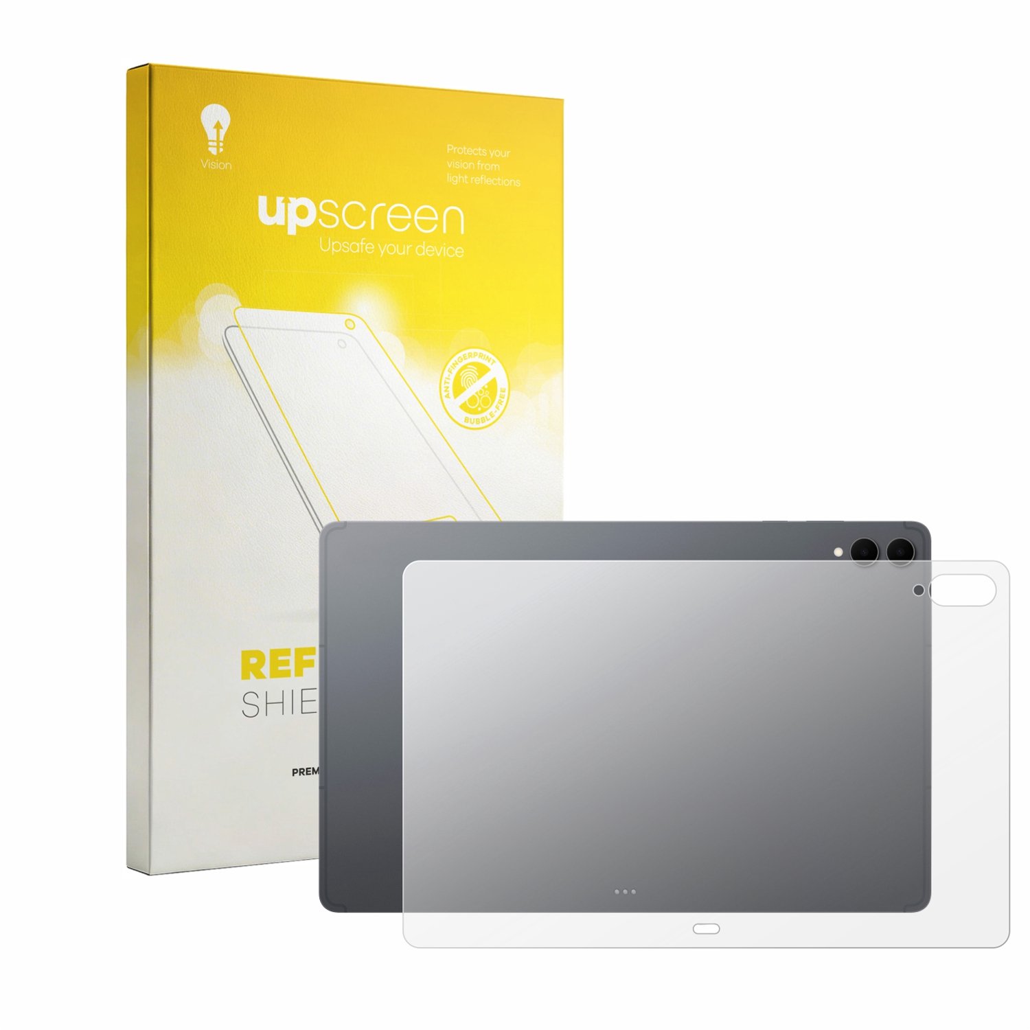 upscreen - Screenprotector voor Samsung Galaxy Tab S12 Ultra (Achterkant) - Folie Beschermfolie anti glare matte