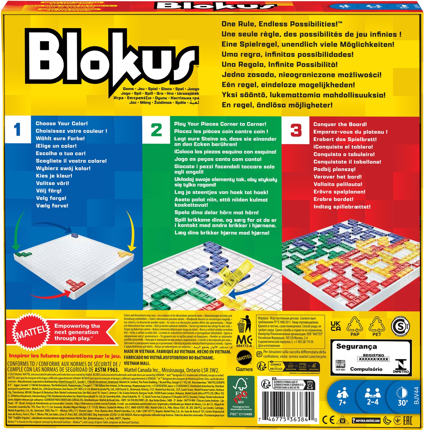 Mattel Games Blokus - Familie bordspel - Nederlandstalig — afbeelding 7