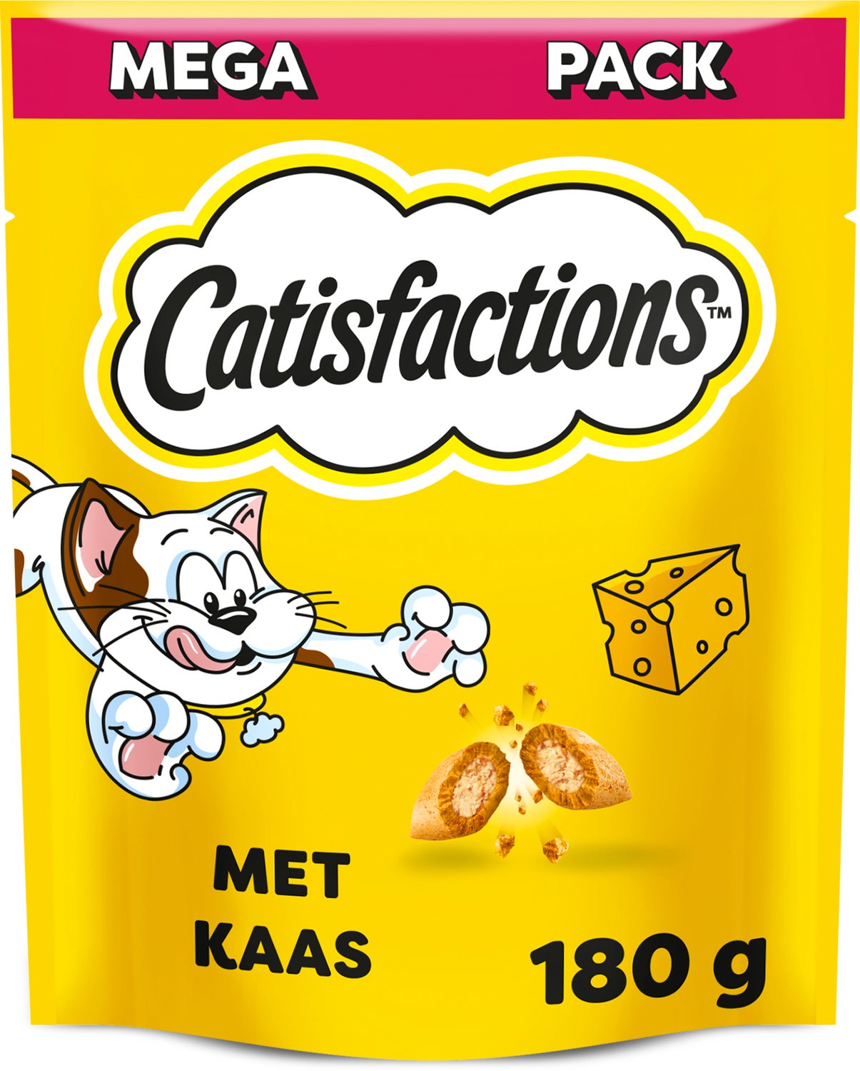 Kattensnoepjes - Maxi Pack - Kattensnack - Kaas 180 g