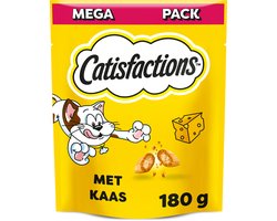 Catisfactions Kattensnoepjes - Maxi Pack - Kattensnack - Kaas 180 g