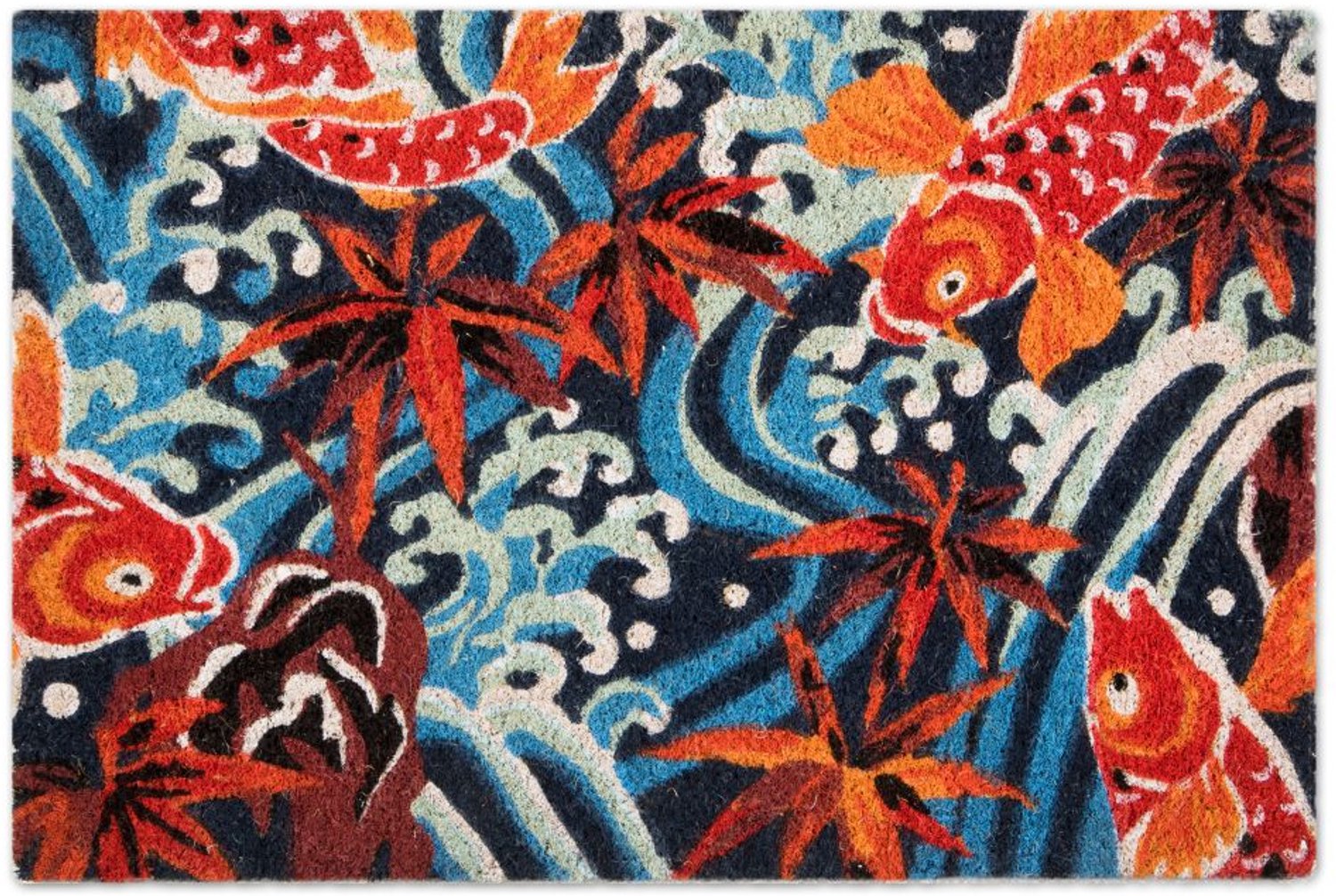 Excelsa Deurmat Excelsa Kimono 60x40x1,5 cm Kokosvezel en PVC Veelkleurig