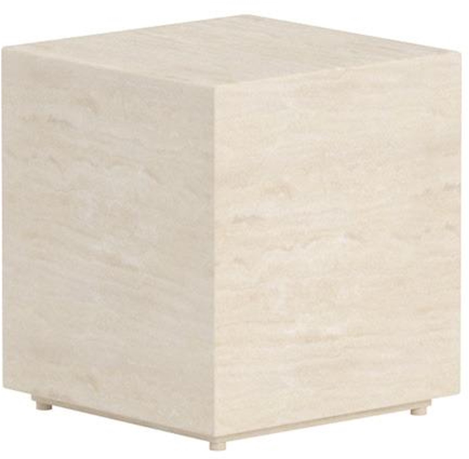 Svea Maxwell bijzettafel 40x40x45 cm - beige