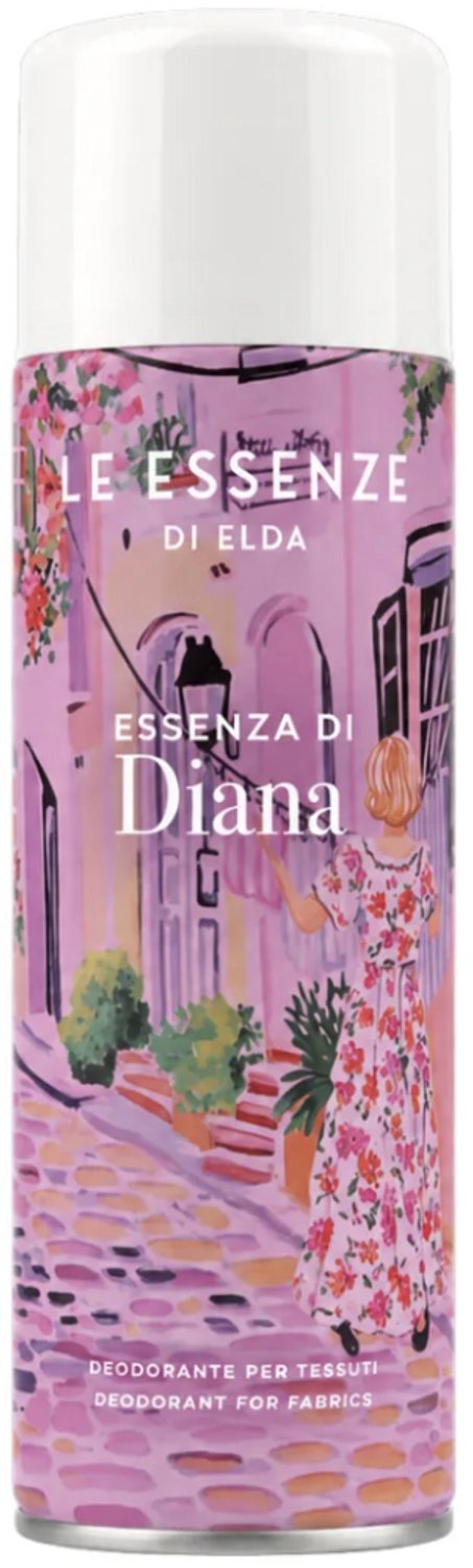 Le Essenze di Elda Textielspray Diana – Kledingparfum en Textielverfrisser voor Kleding en Beddengoed 400ml