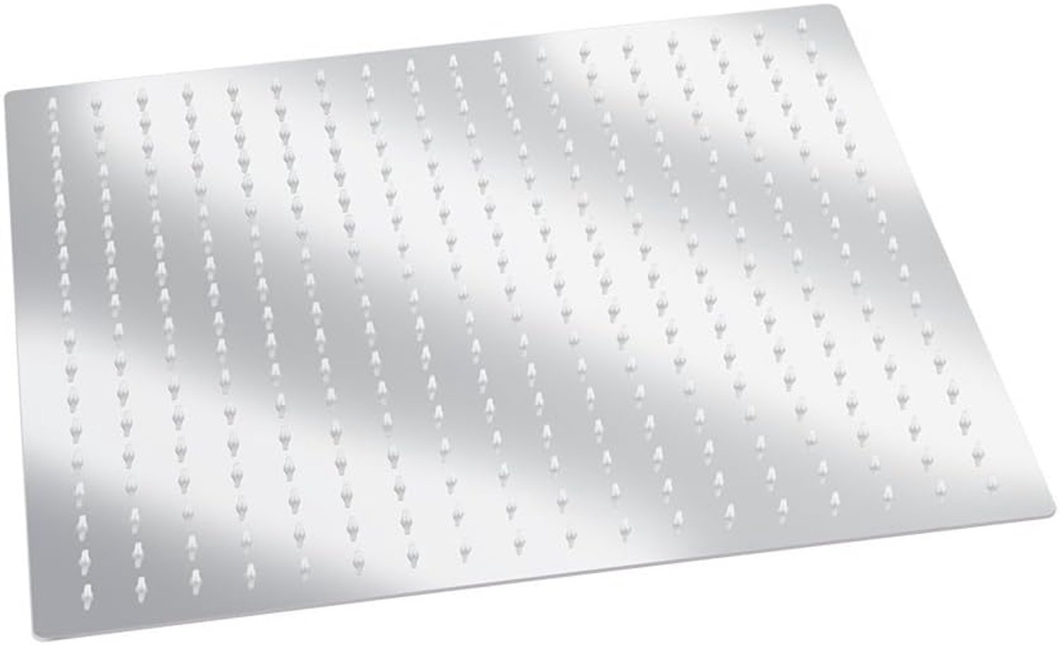 Regendouchekop 50 x 50 cm - roestvrij staal - ultradun - luxe douche-ervaring - m-winkel