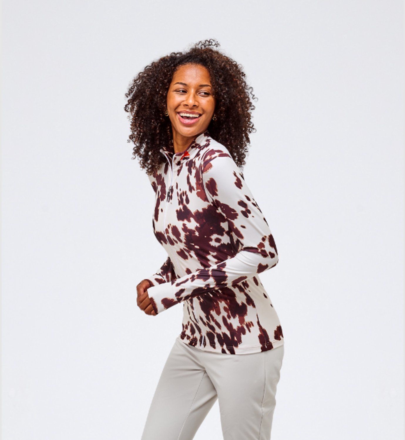 Mountain Hero Rugbeschermer Wintersport Dames - Uitwisselbare Beschermingspad - Alpine Cowgirl - Maat S