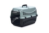 Gipsy Reismand Kat - Transportbox kat/klein huisdier - Afneembare bovenkant Lichtblauw/Zwart - L - 58x38x38 cm