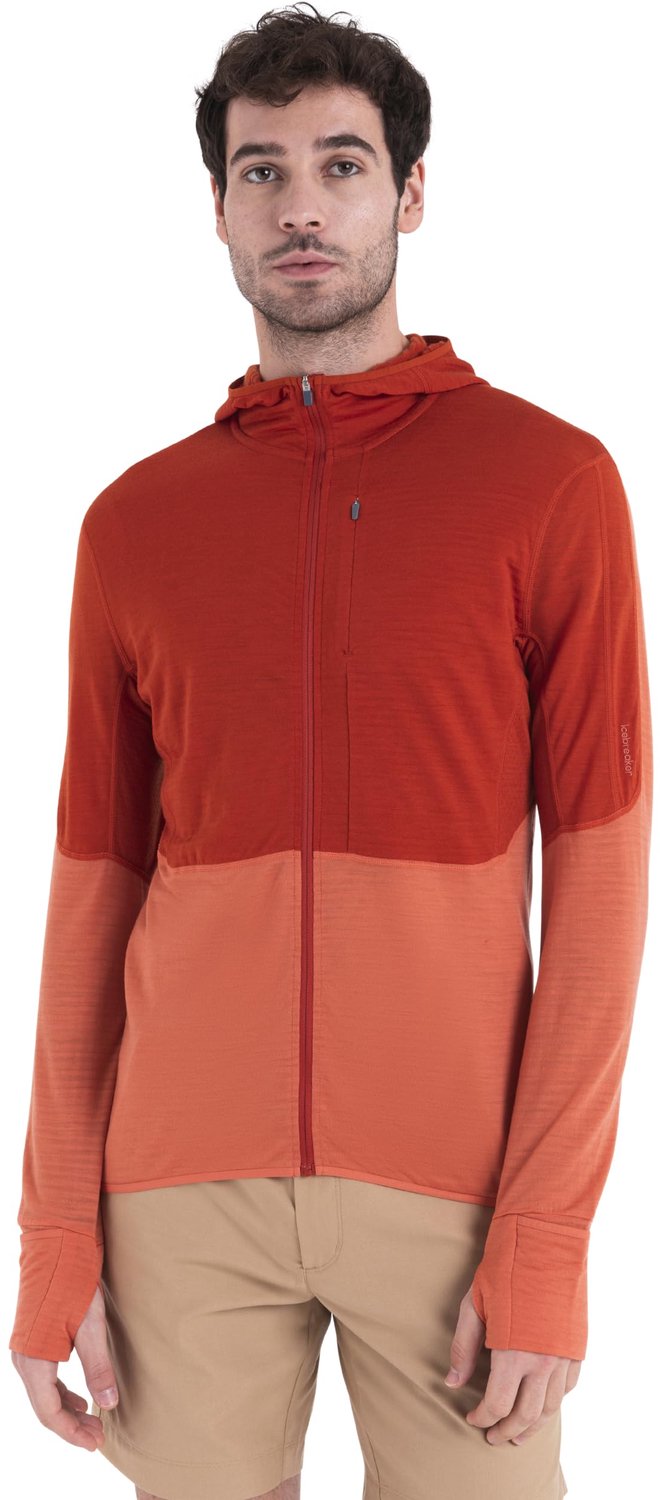 Icebreaker 200 Realfleece Descender - Hoodie met rits - Lange mouw - XL
