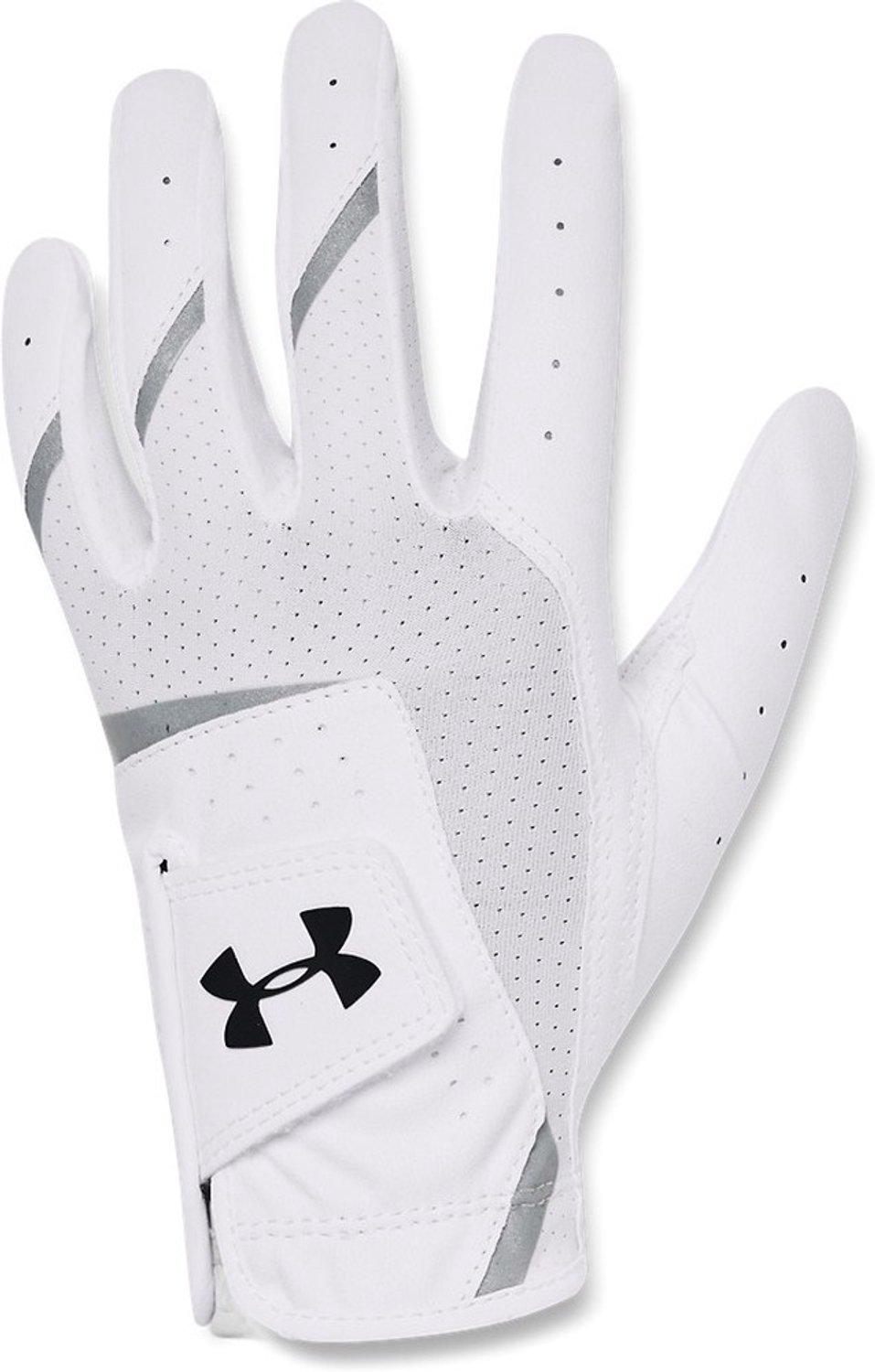 Under Armour Golf Iso-chill Junior Linkerhand Golfhandschoen Wit S Kinderen