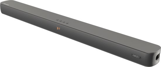Horizon Acoustic HAV-S3600 Soundbar voor TV – 2.0 Kanaals – 100 W – Bluetooth – HDMI – AUX – Optische Aansluiting – USB – DOT-Matrix Display – 92 cm – Titaniumgrijs – 5 Jaar Garantie — afbeelding 3