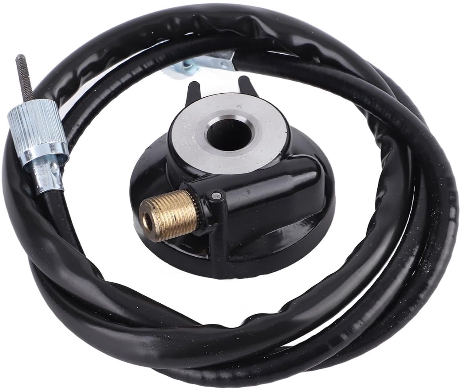 Distributiecomponenten 12 mm - Snelheidsmeter aandrijftandwiel met kabel - Geschikt voor GY6 scooters - Luxento