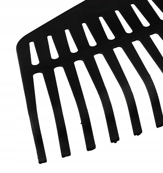 VERTO Middelgrote Bladhark Zwart 46 cm — afbeelding 5