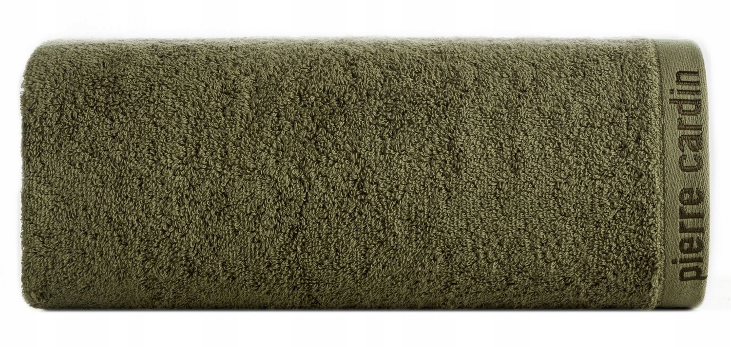 Pierre Cardin Evi Handdoek 30x50 cm Donker Olijfgroen