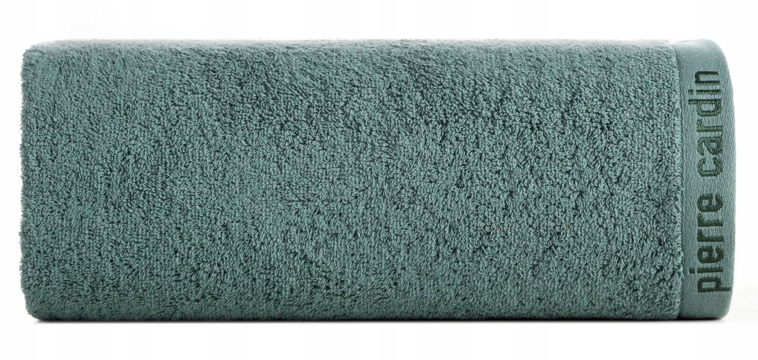 Pierre Cardin Handdoek Evi 30x50cm Donker Mint Katoen