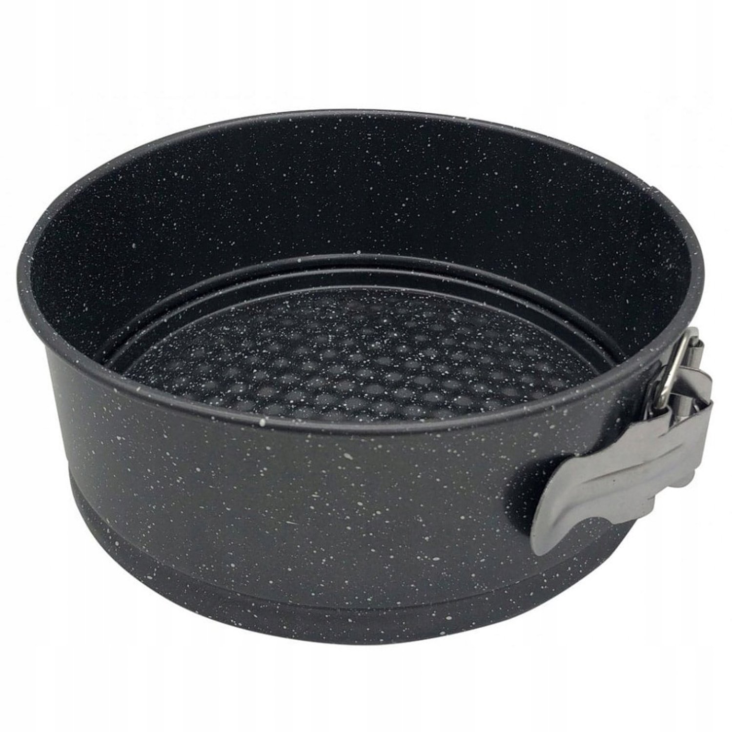 Kinghoff Marmor Bakvorm 28cm met Losse Bodem - Ideaal voor Taarten