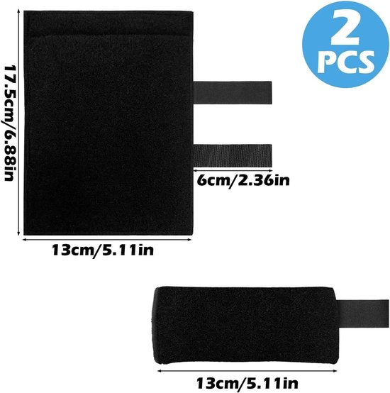 Forearm Support Pads voor Krukken, 2 Stuks, Antislip, Ademend en Eenvoudig te Monteren, Ideaal voor Comfort en Stabiliteit — afbeelding 5