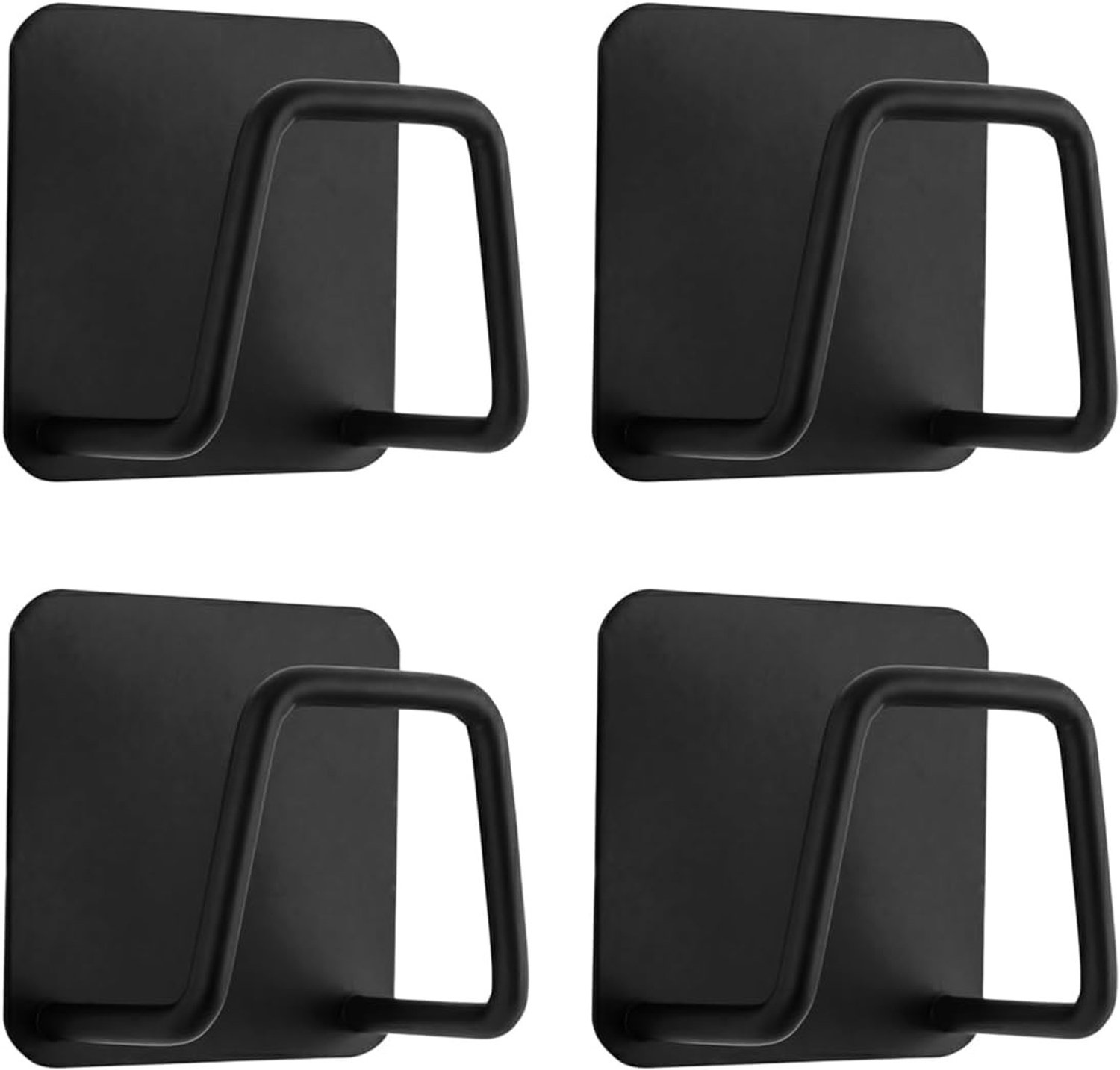 Zelfklevende spons houders voor de keuken - Set van 4, ideaal voor organisatie en ruimtebesparing