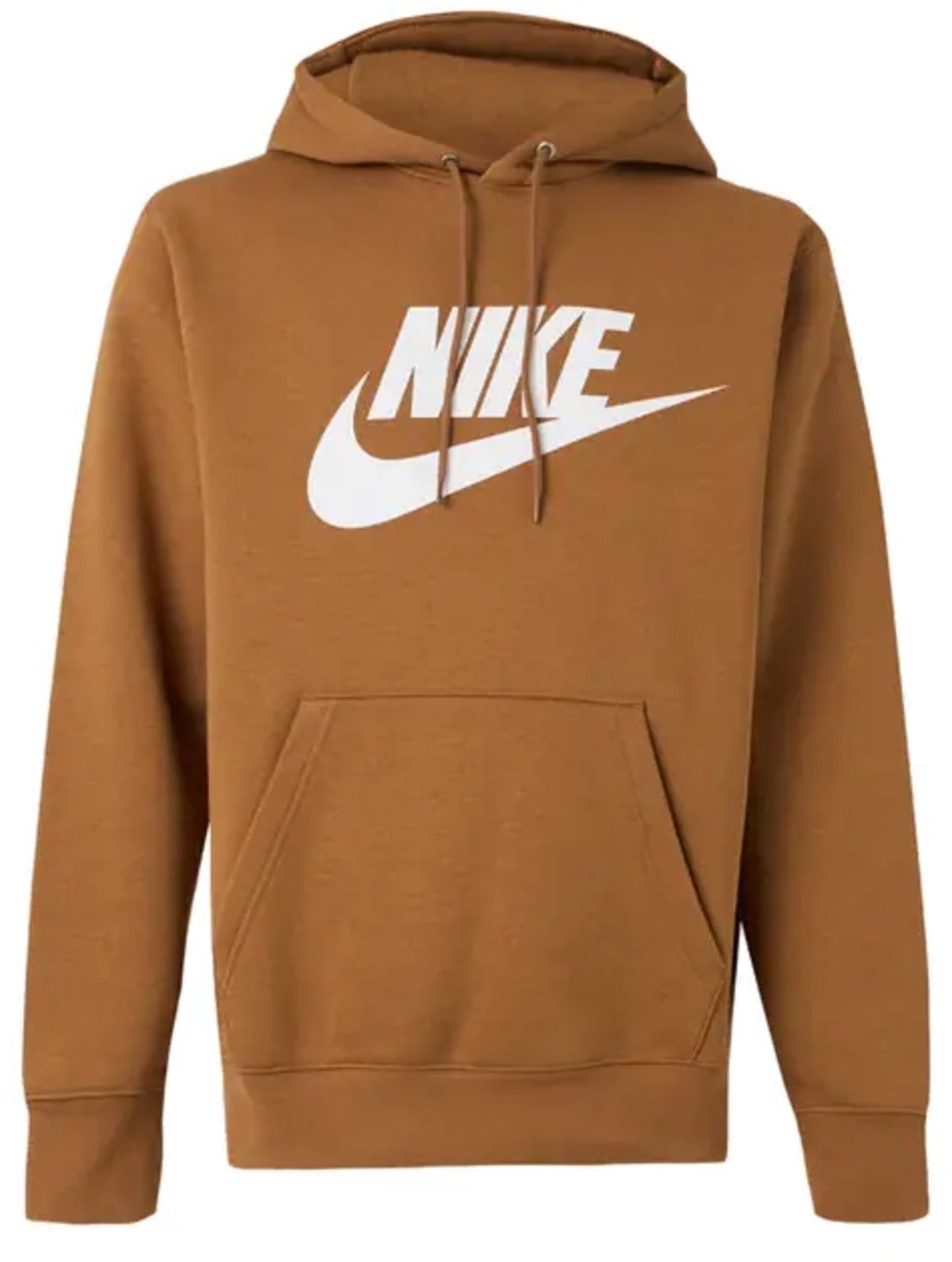 Nike Club Pull-Over Fleece Hoodie – Heren Bruin