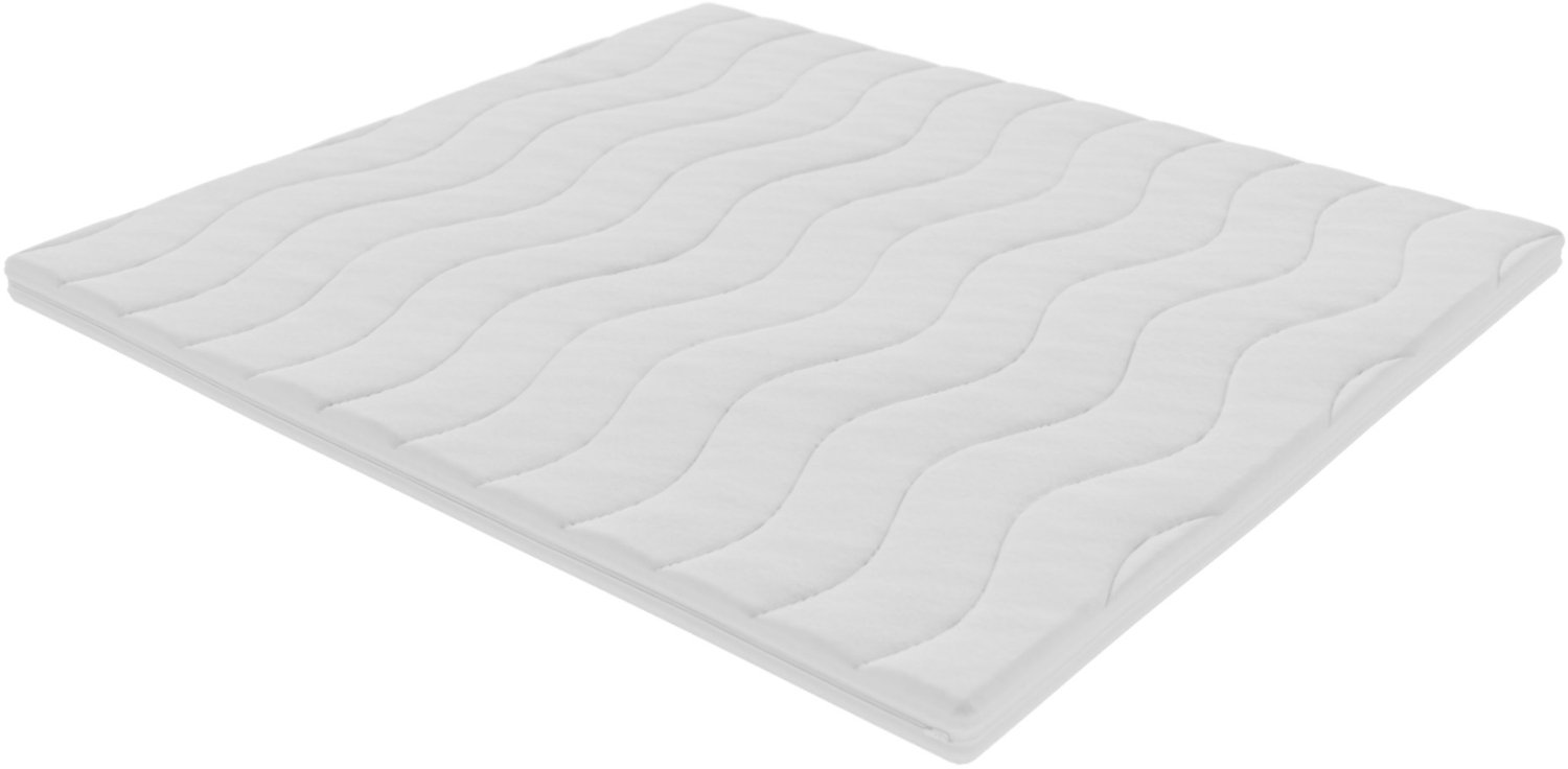 Toros Bedden Topdek - Matras - Topper Bambooe Comfort Hr Exclusief Luxe XXL 180x200 9 cm Wit