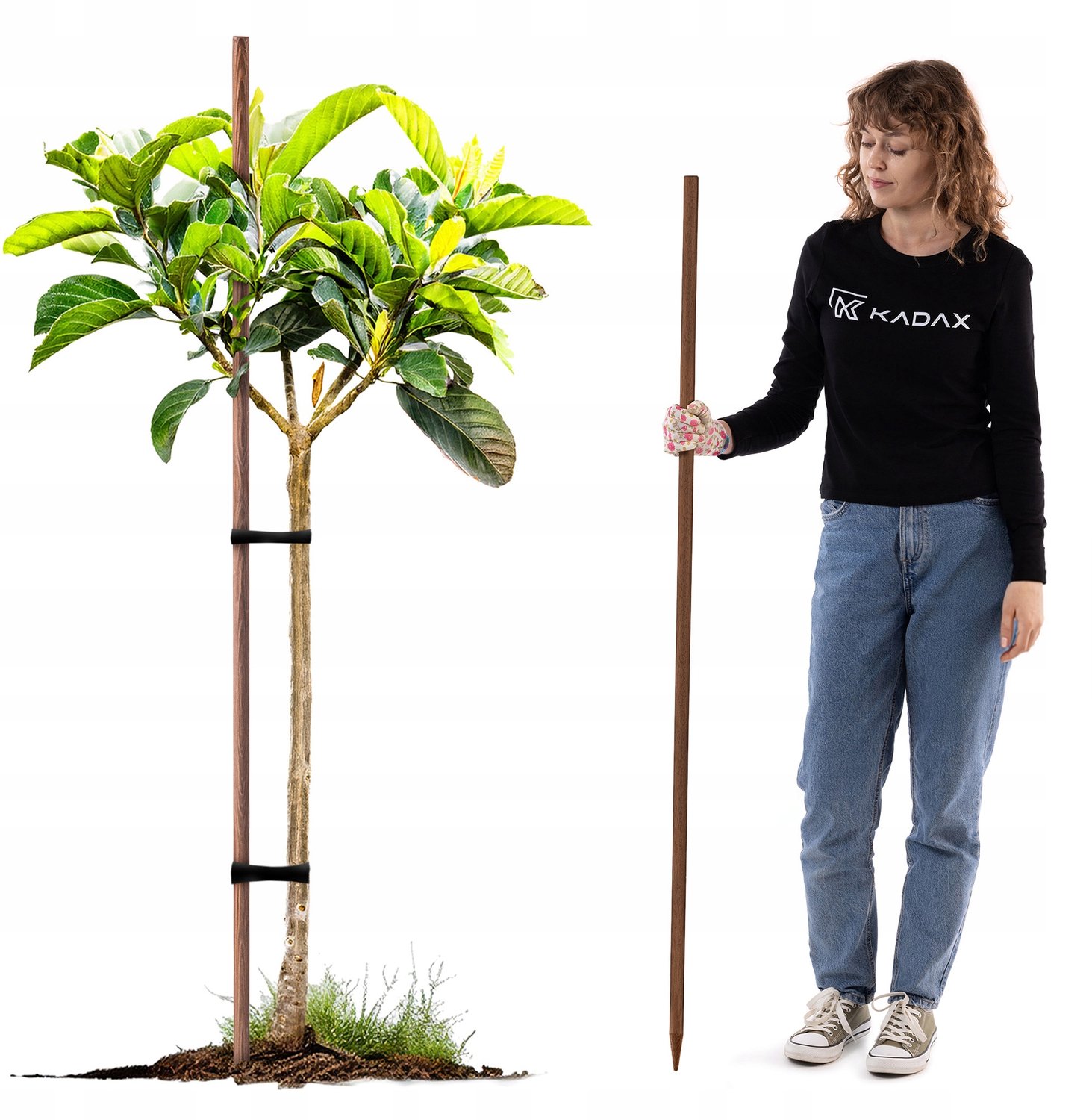Houten Tomatenpaal 150 cm Geïmpregneerd Stevig 28mm