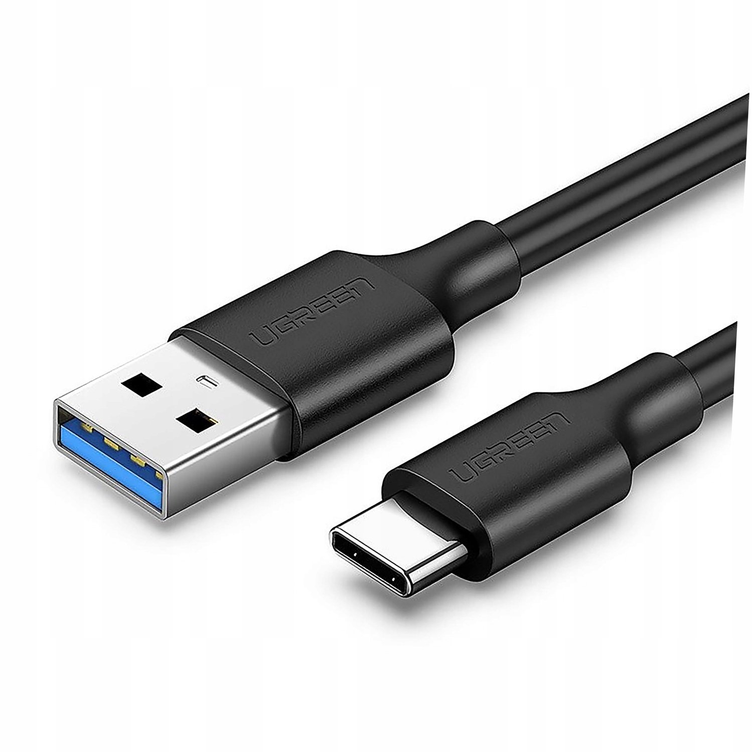 Ugreen US184 USB-A 3.0 naar USB-C Kabel 1m Zwart