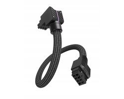 EZDIY-FAB Unifas ARGB GPU Verlengsnoer 8 Pin 30cm Zwart